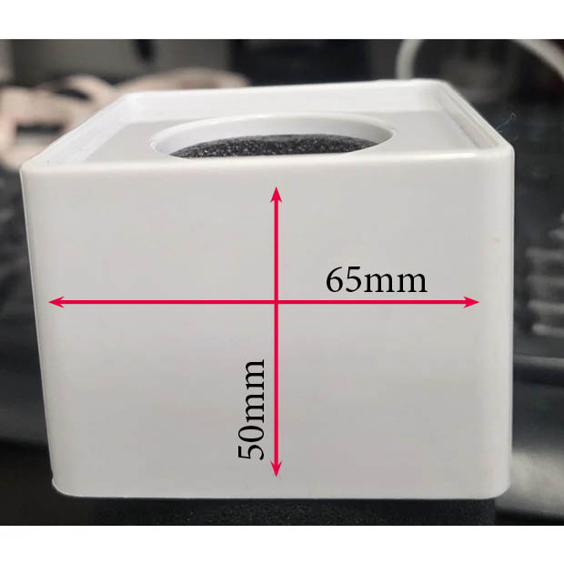 Custom Microphone Flag: 4-Sided Broadcast Mic Box