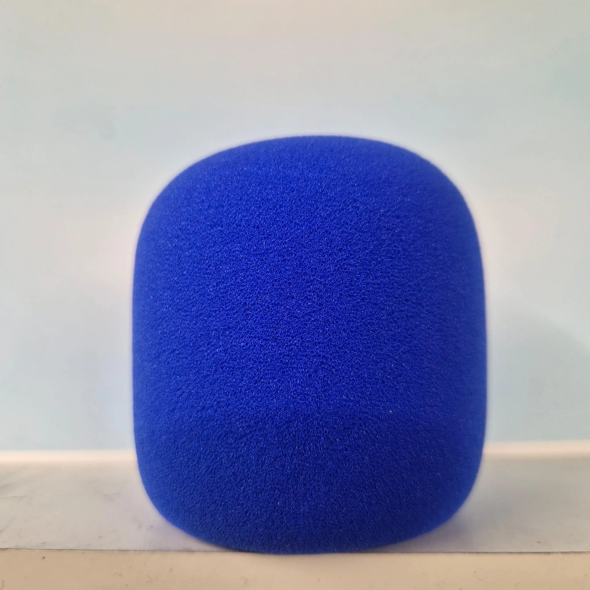 Blue Yeti Mic Foam Cover Custom Logo – Pop Filter Windscreen for Podcast & Streaming