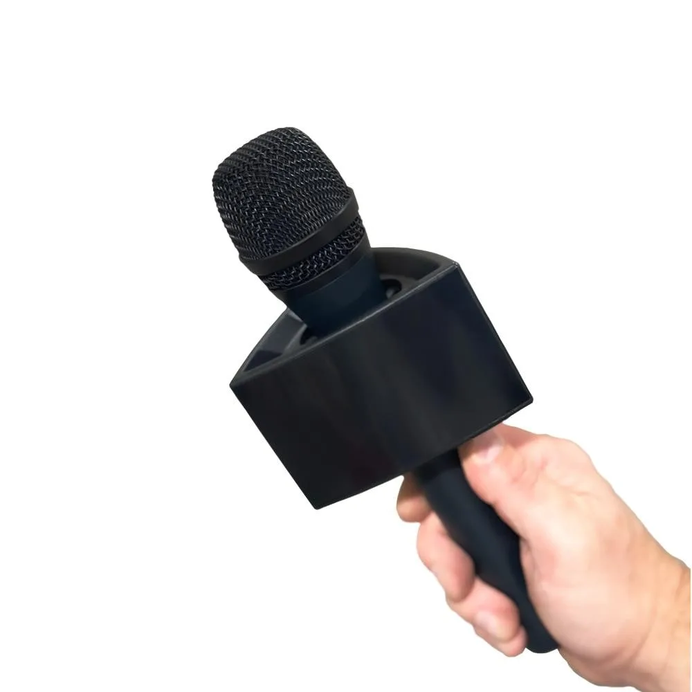 DIY Logo Microphone Flag: Triangle Broadcast Mic Box