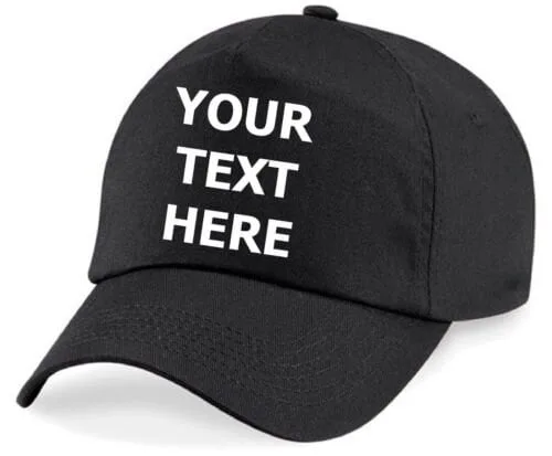 Custom Printed Baseball Cap: Personalized Novelty Gift
