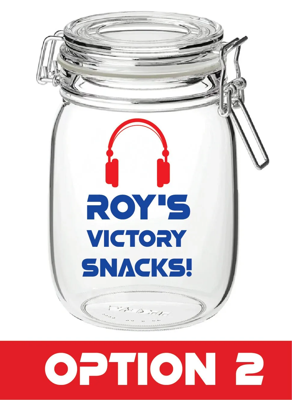 Personalized Gaming Snack Jar Vinyl Decal - Gamer Gift