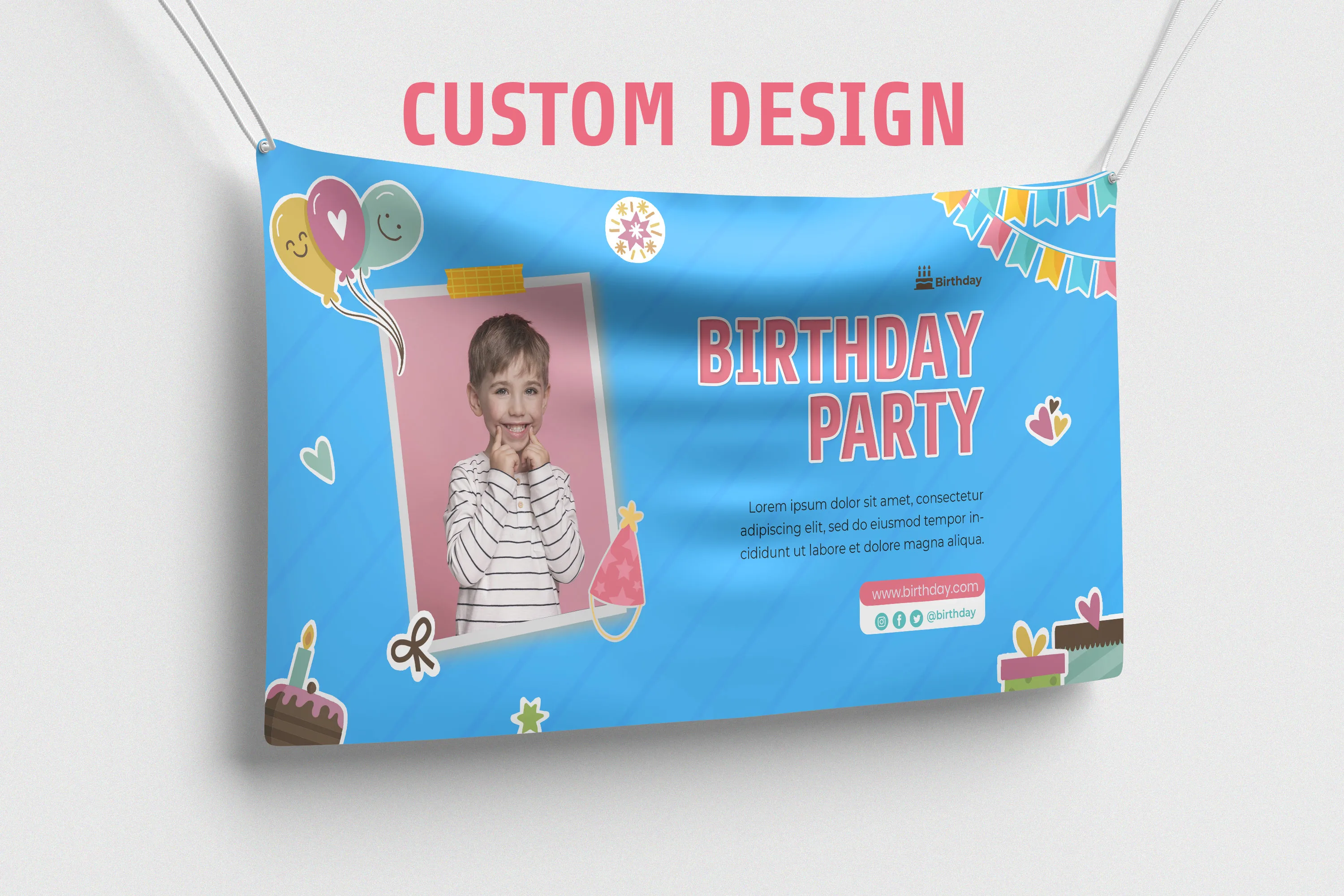 Custom Full Color PVC Banner Printing: Events, Retail, Parties