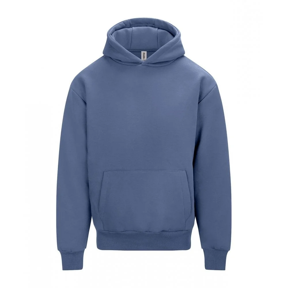 Custom Printed Heavyweight Signature Hoodie — AWDis JH120 in Atlantic Blue