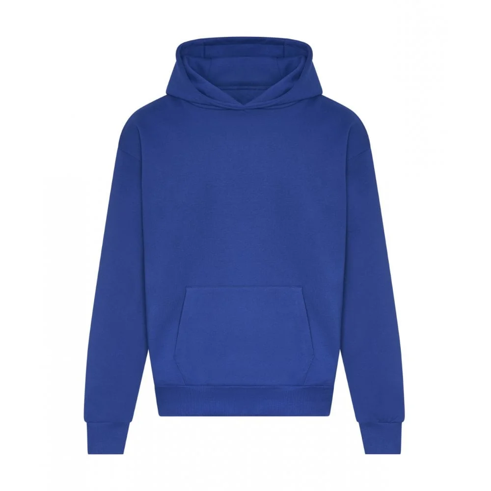 Custom Printed Heavyweight Signature Hoodie — AWDis JH120 in Bright Royal