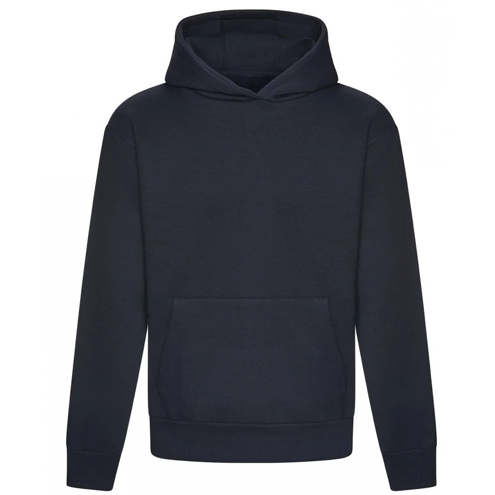 Custom Printed Heavyweight Signature Hoodie — AWDis JH120 in New French Navy