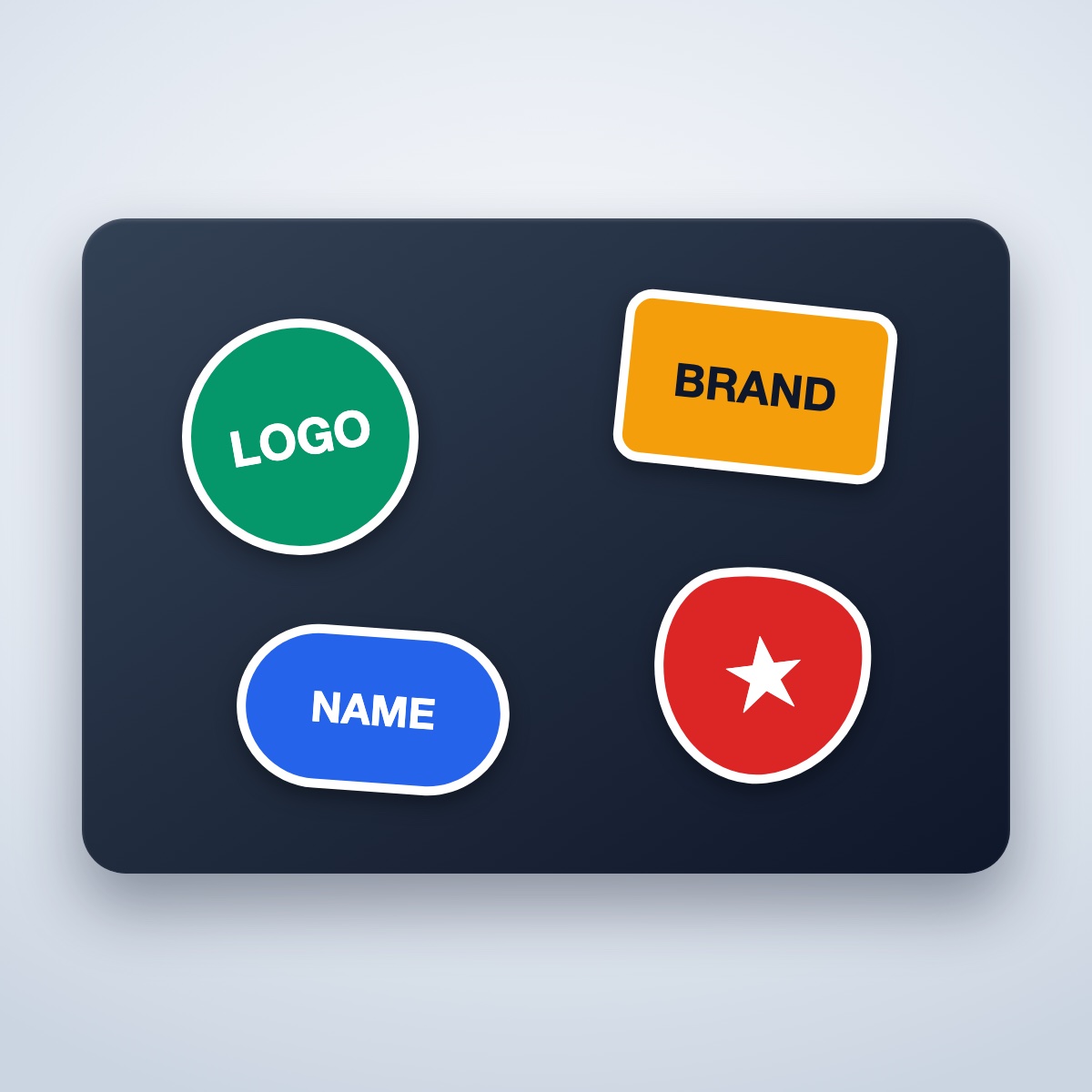 Laptop Sticker Pack (Set of 4)